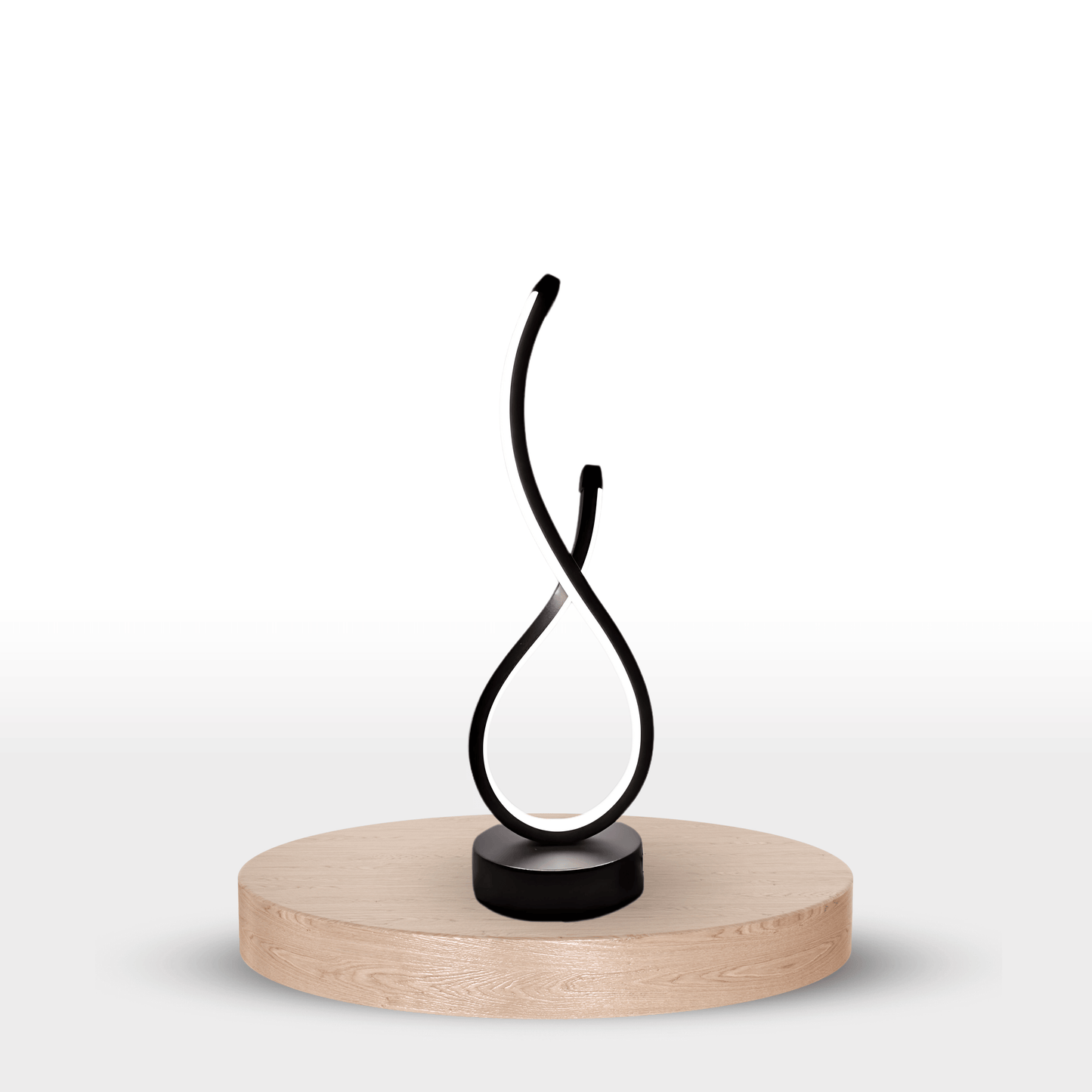 Lampe sur pied de table design - Art Déco Zen, Éclairage Élégant et Moderne