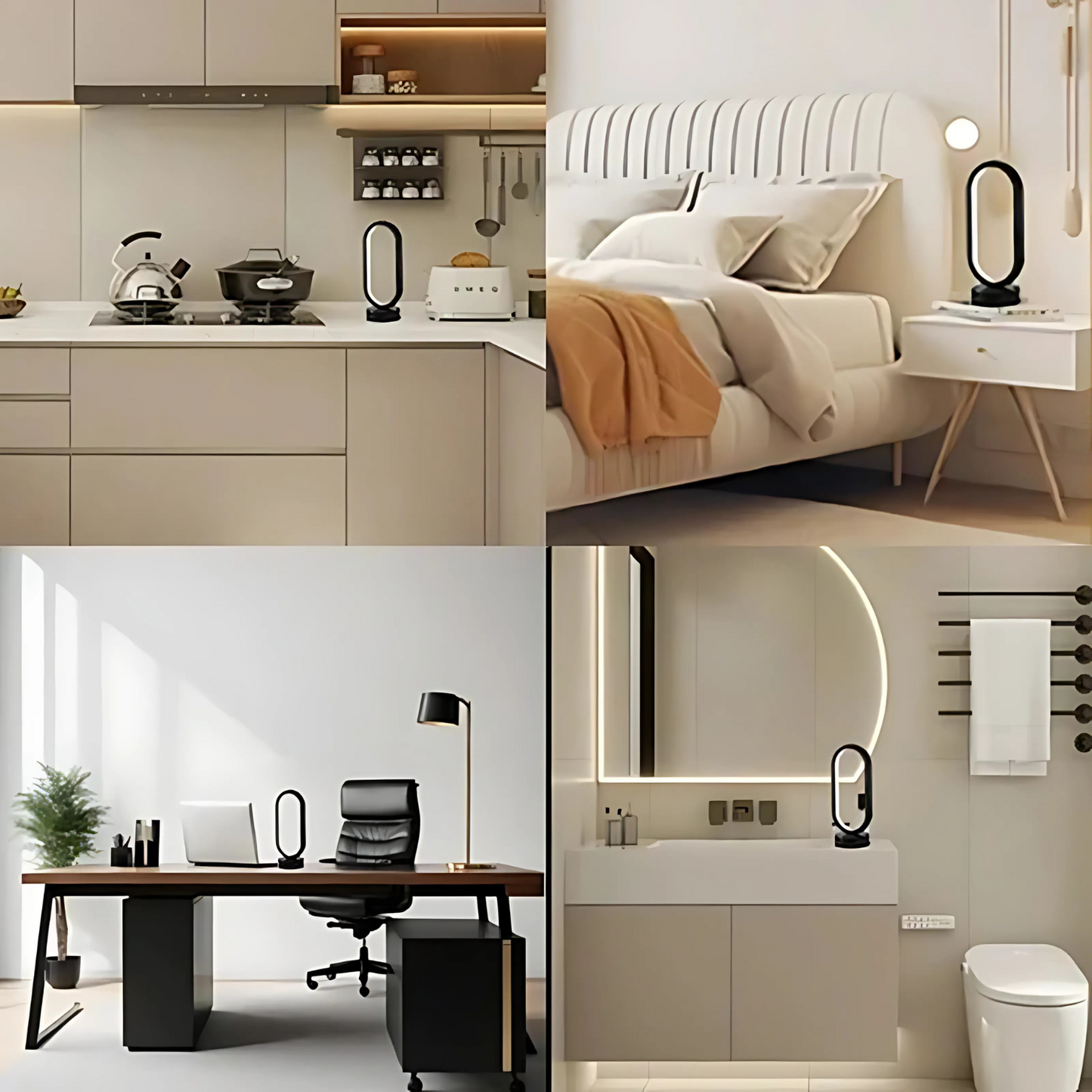 Lampe sur pied de table design - LED Moderne, Éclairage d'Ambiance