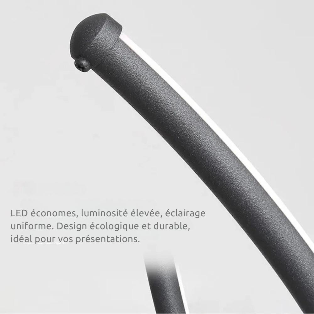 Lampadaire LED Moderne – Design Minimaliste avec Télécommande