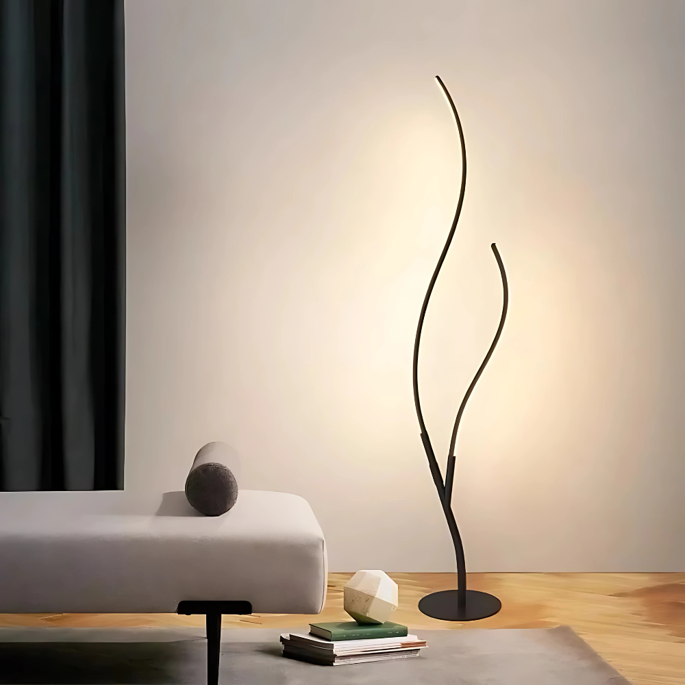 Lampadaire LED Moderne – Design Minimaliste avec Télécommande