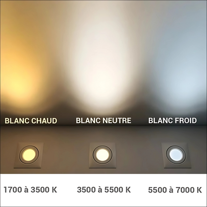 Lampe LED en Aluminium – Éclairage Moderne et Dimmable