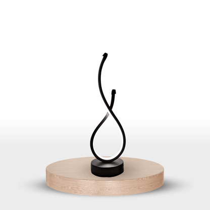 Lampe sur pied de table design - Art Déco Zen, Éclairage Élégant et Moderne