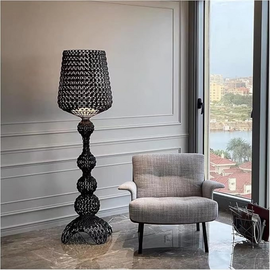 Lampe sur pied Design Nordique AJ Goblet - Acrylique Sculpté Ambiance LED