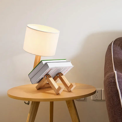 Lampe de Bureau LED Robot - Design Créatif et Ajustable