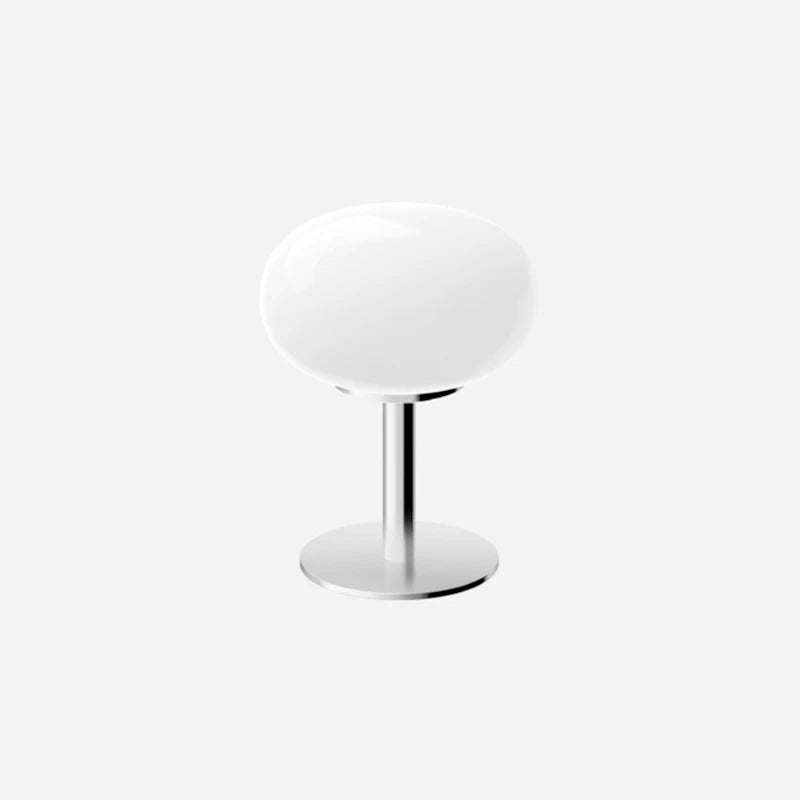 Lampe de Table LED en Verre et Fer – Design Moderne et Élégant