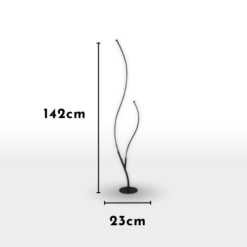 Lampadaire LED Moderne – Design Minimaliste avec Télécommande