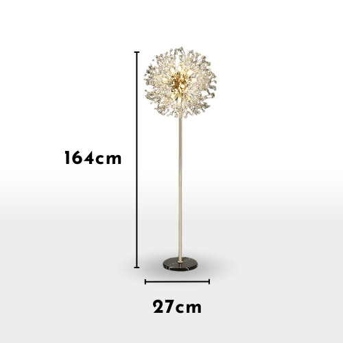 Lampadaire Crystal Bloom